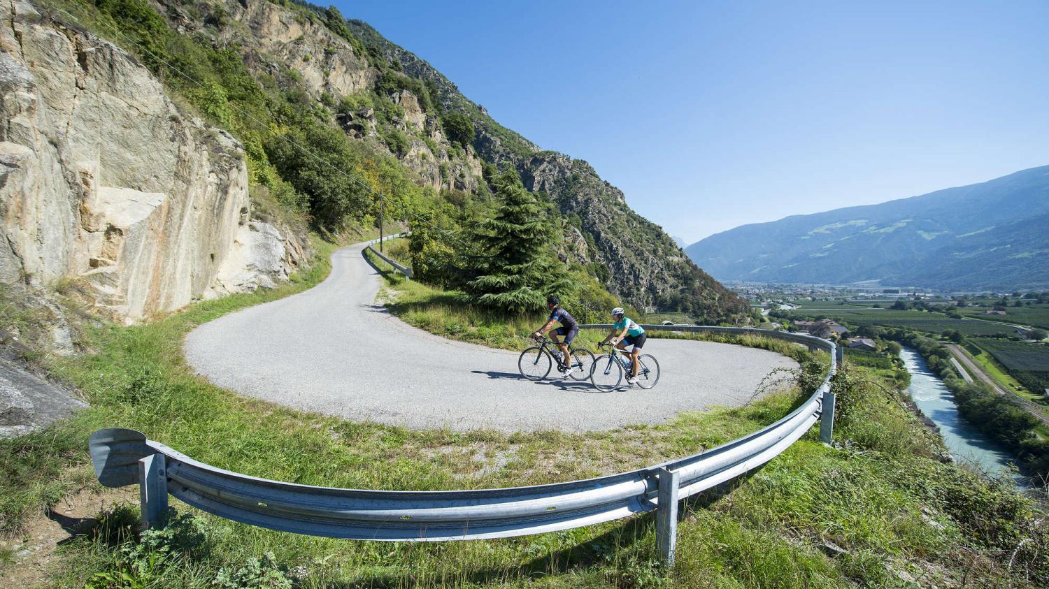 Rennrad-Touren - Rennradkarte Naturns nr. 10: Jaufenpass Tour - GPS