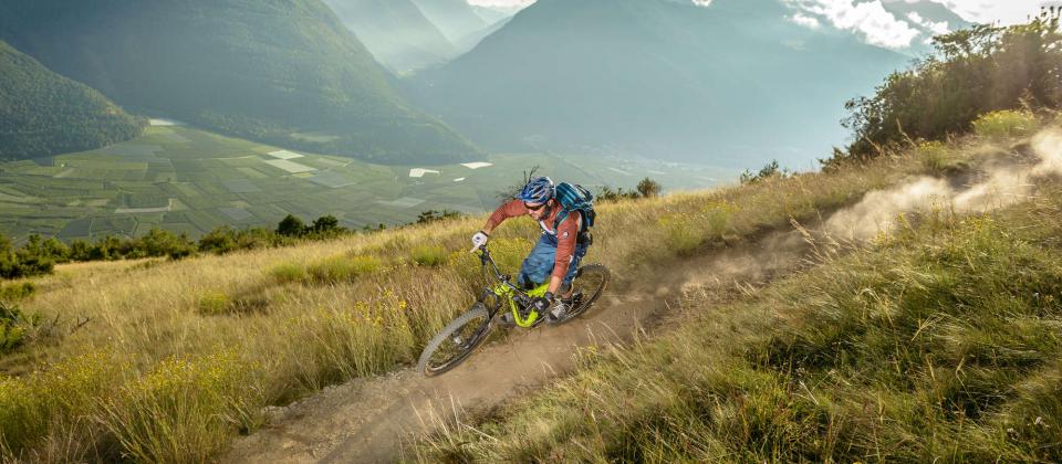 Settimana dei sentieri Ötzi Bike con la e-mtb